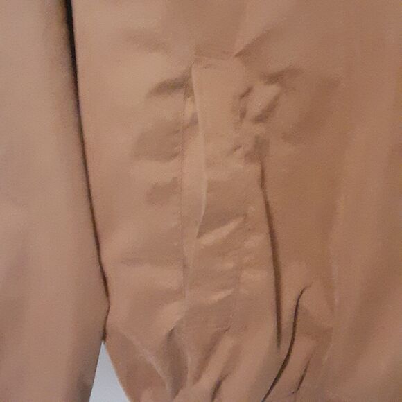 Vintage Nautica Jacket Mens Size XL Extra Large Brown Embroidered Full Zip - Picture 5 of 11